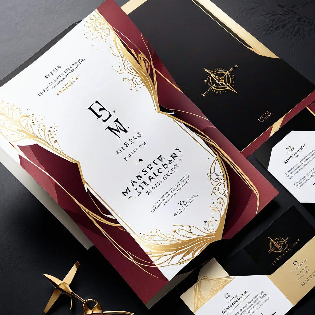 An elegantly designed catalog layout showcasing tasteful adult content directories, featuring sophisticated typography and an enticing color palette. The background should include subtle, abstract shapes that suggest sophistication and allure. Include elements that symbolize exploration and curiosity, like a compass or magnifying glass. The overall vibe should be classy and inviting. super-realistic. vibrant colors. elegant style.